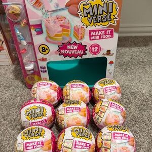 Mini verse box make it mini food (10 balls+BOX)